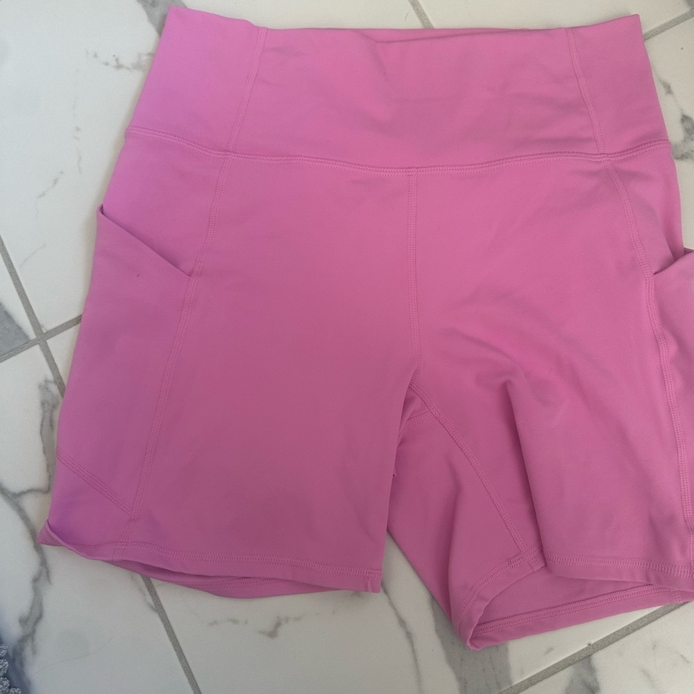 Fabletics Pink Shorts - Picture 2 of 3